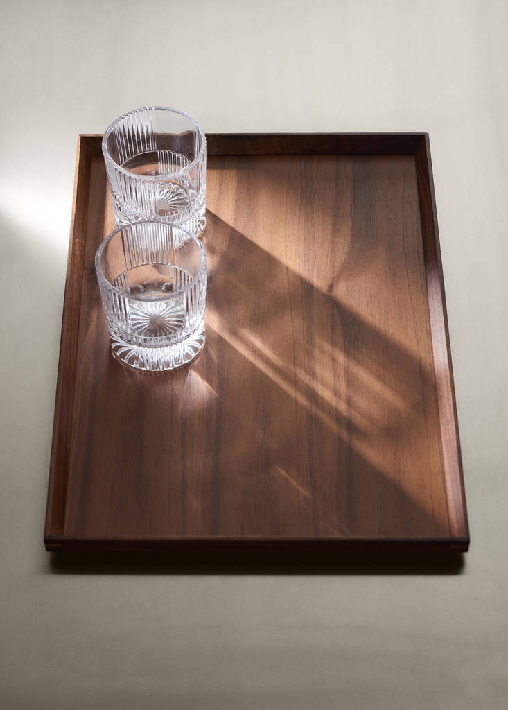 Walnut tray — Brown