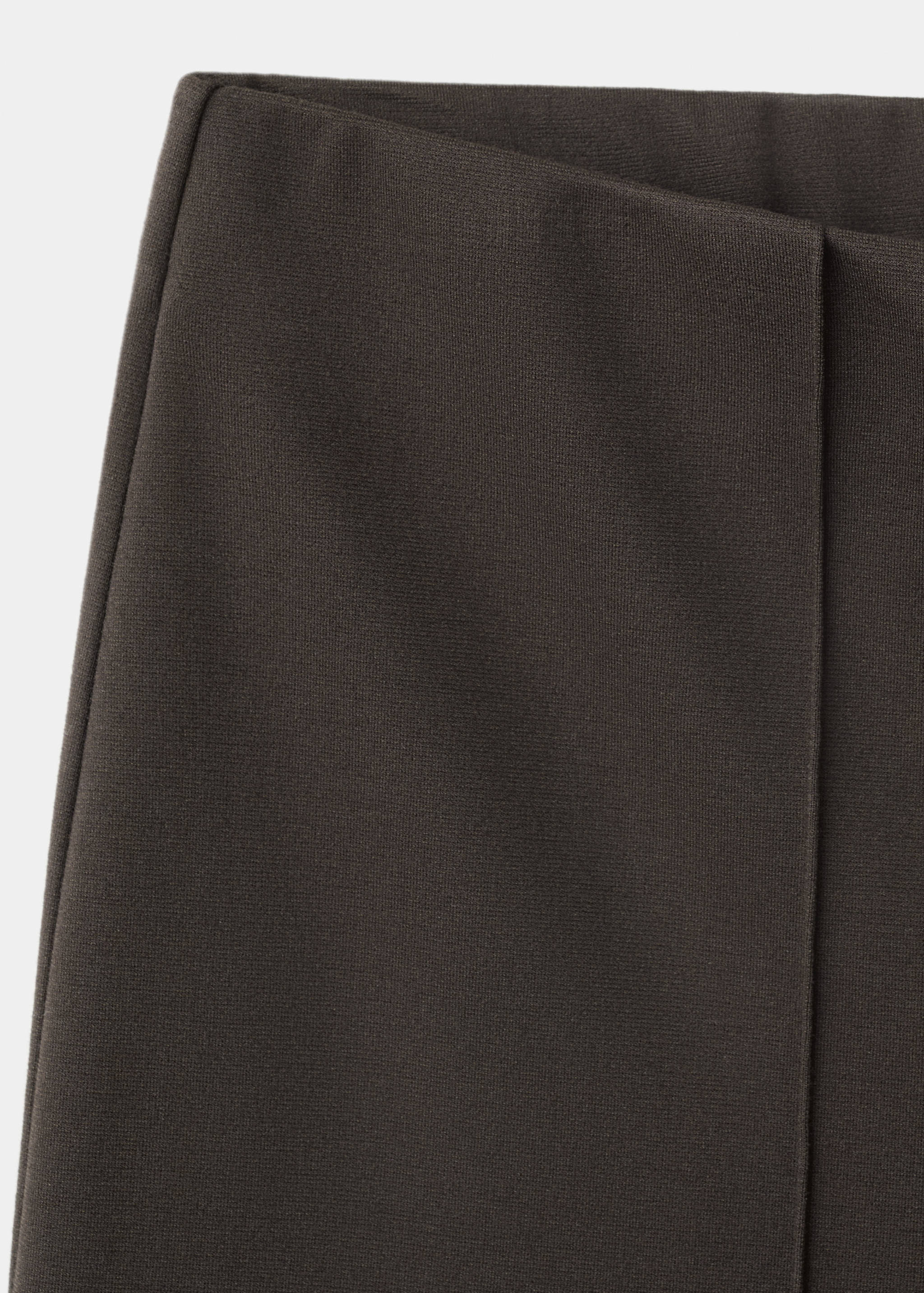 Chalk-stripe straight trousers - Details of the article 8