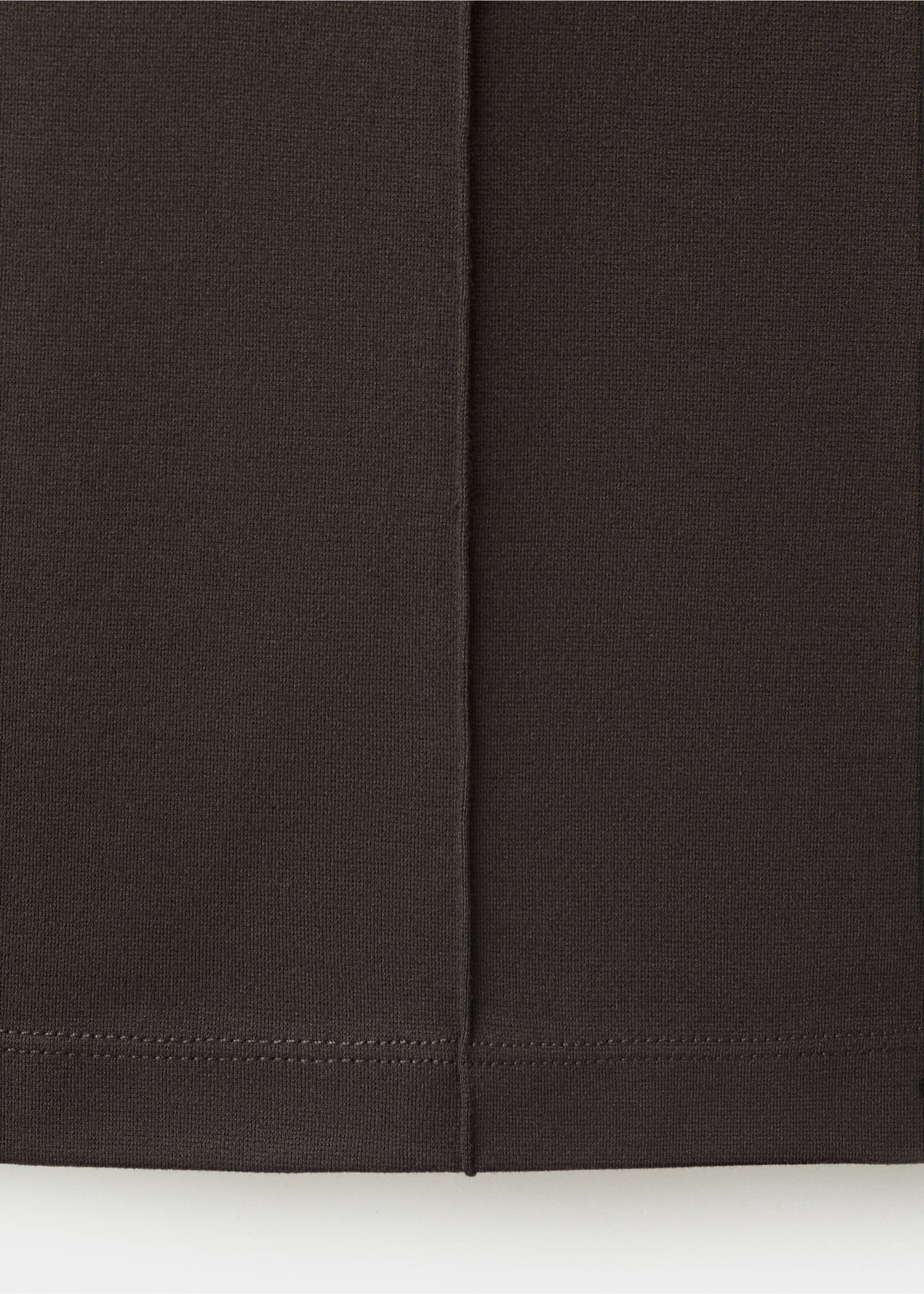 Chalk-stripe straight trousers - Details of the article 0, Brown. Ref: 37064078-00.
