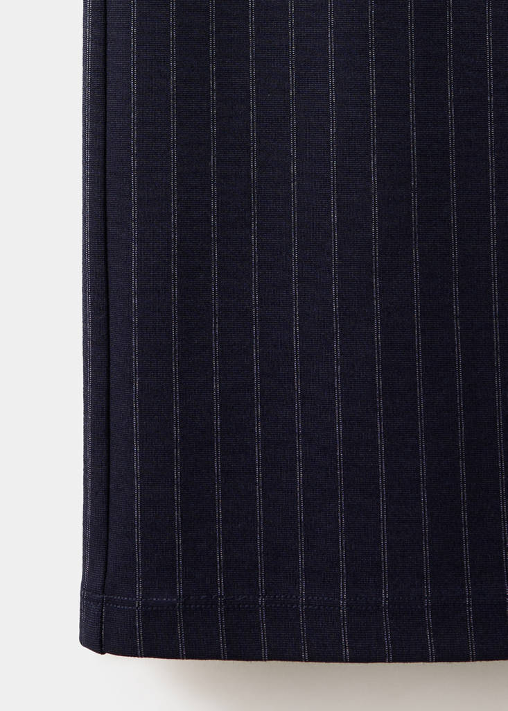 Elastic straight-leg trousers - thumbnail 7