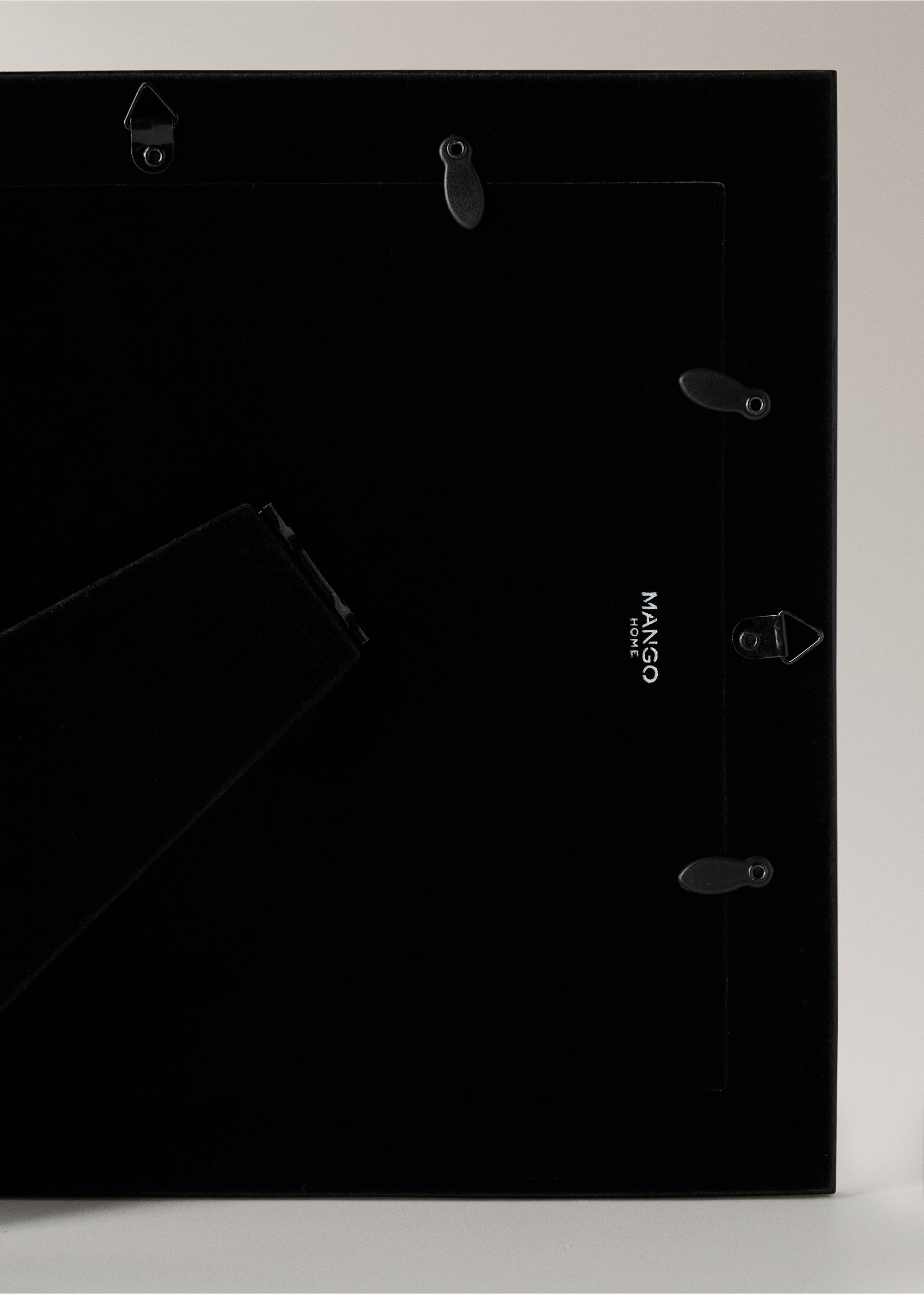 Large metal profile frame - Details of the article 4, Black. Ref: 37064081-00.