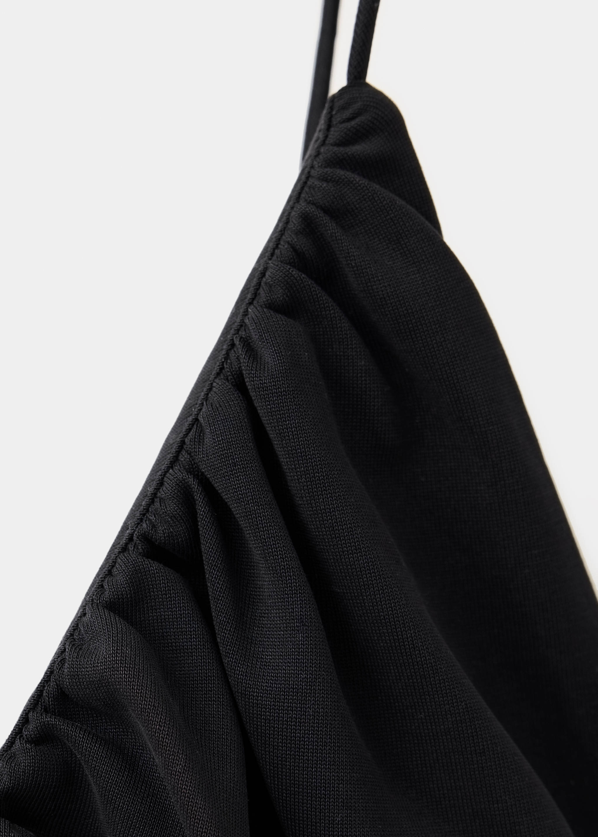 Ruched V-neck dress - Details of the article 8