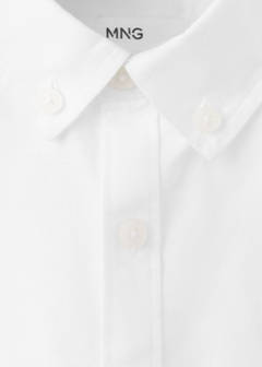 Oxford cotton shirt — White 2