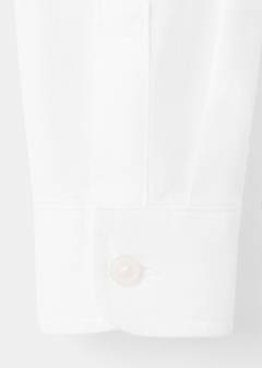 Oxford cotton shirt — White 4