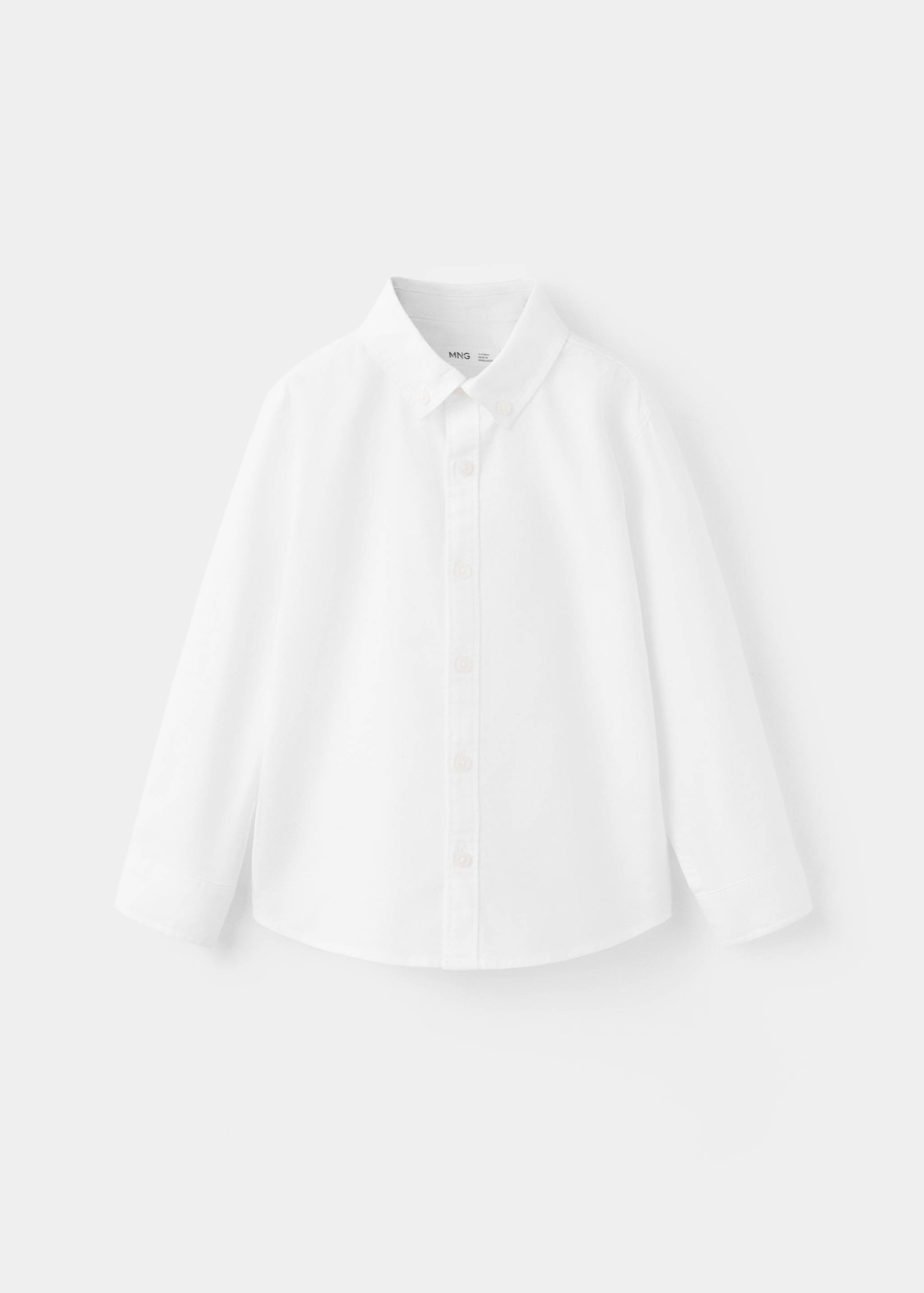 Oxford cotton shirt - Article without model