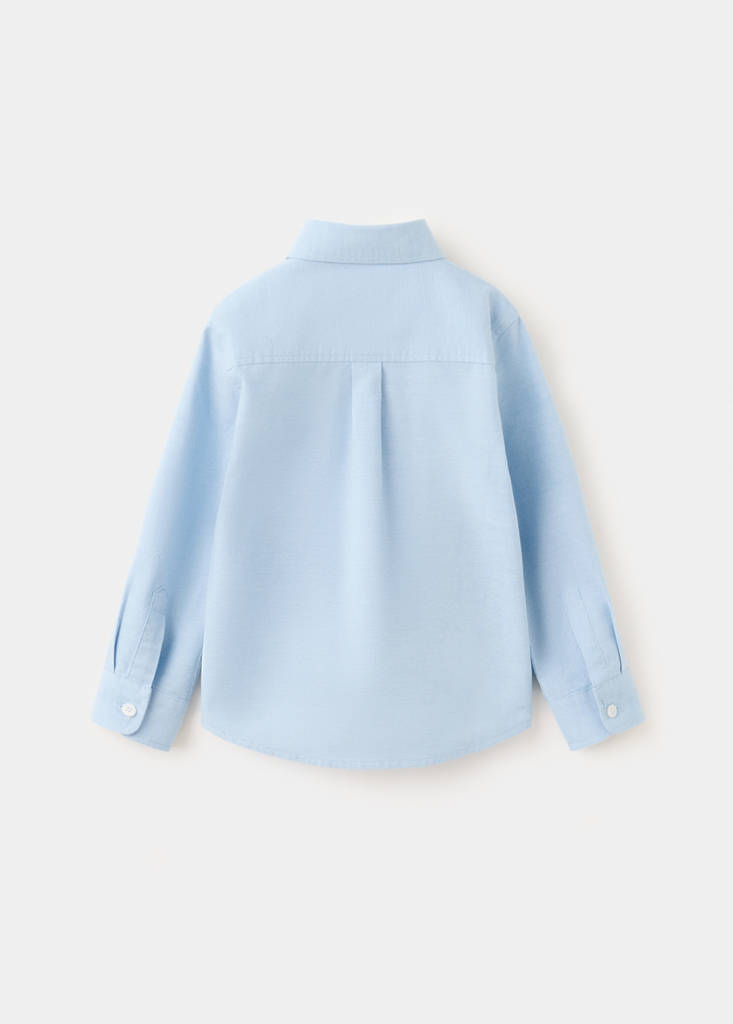 Oxford cotton shirt — Sky Blue