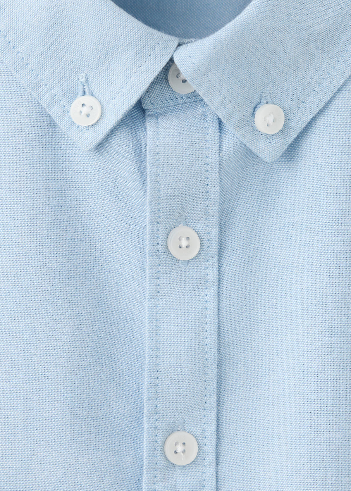 Oxford cotton shirt — Sky Blue