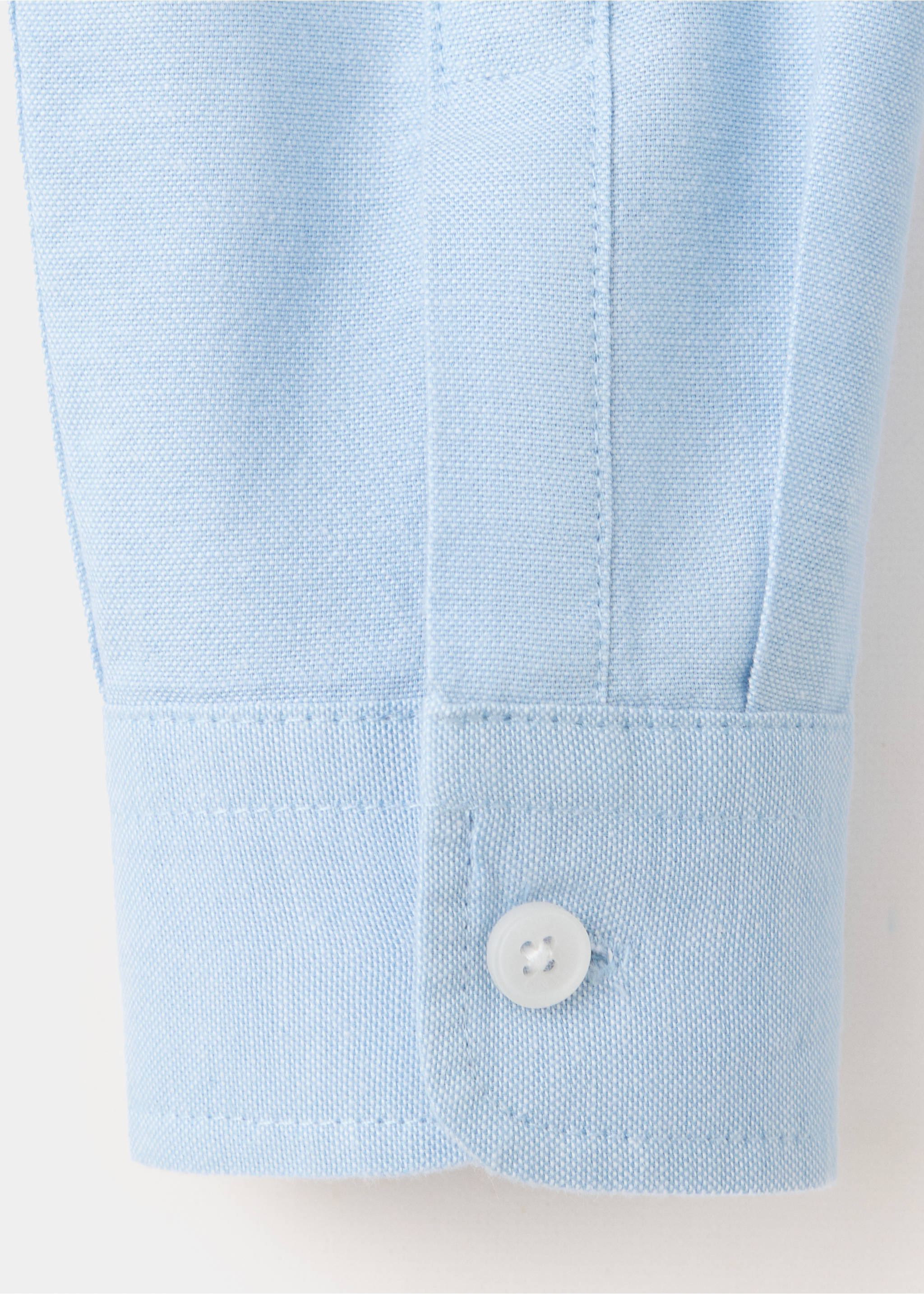 Oxford cotton shirt - Details of the article 0, Sky Blue. Ref: 37064089-00.