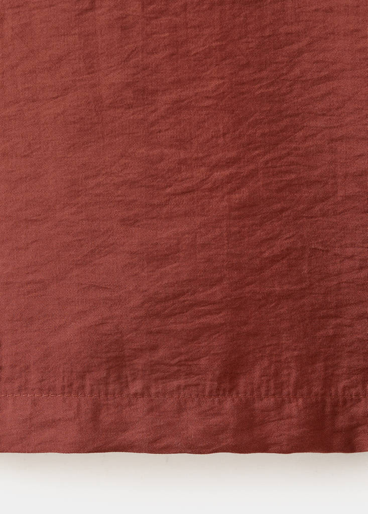 Straight trousers with tie details — Burnt Orange