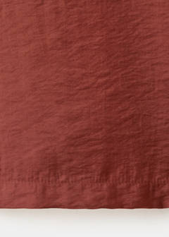 Straight trousers with tie details — Burnt Orange 7