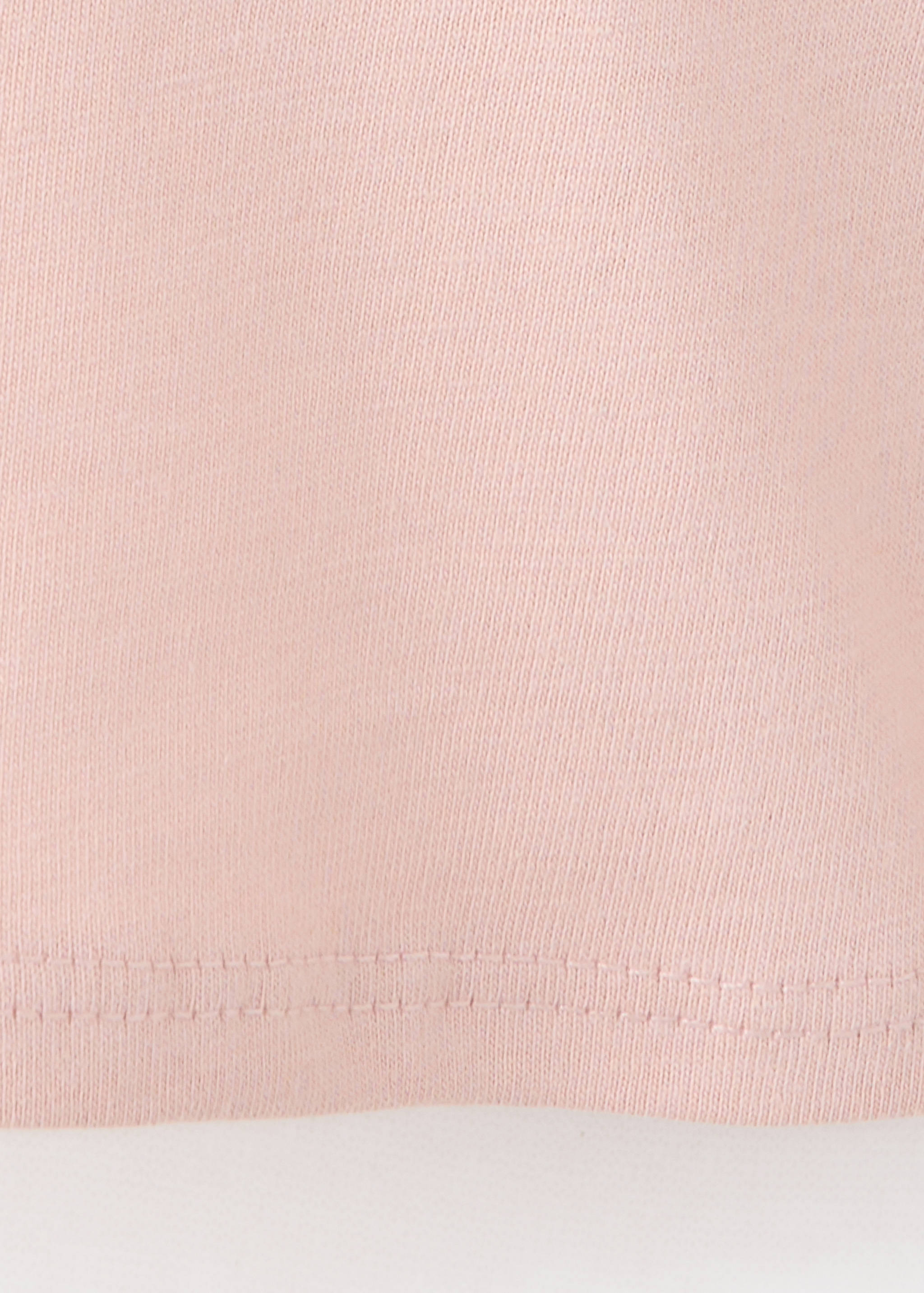 Cotton T-shirt with print detail - Details of the article 0
