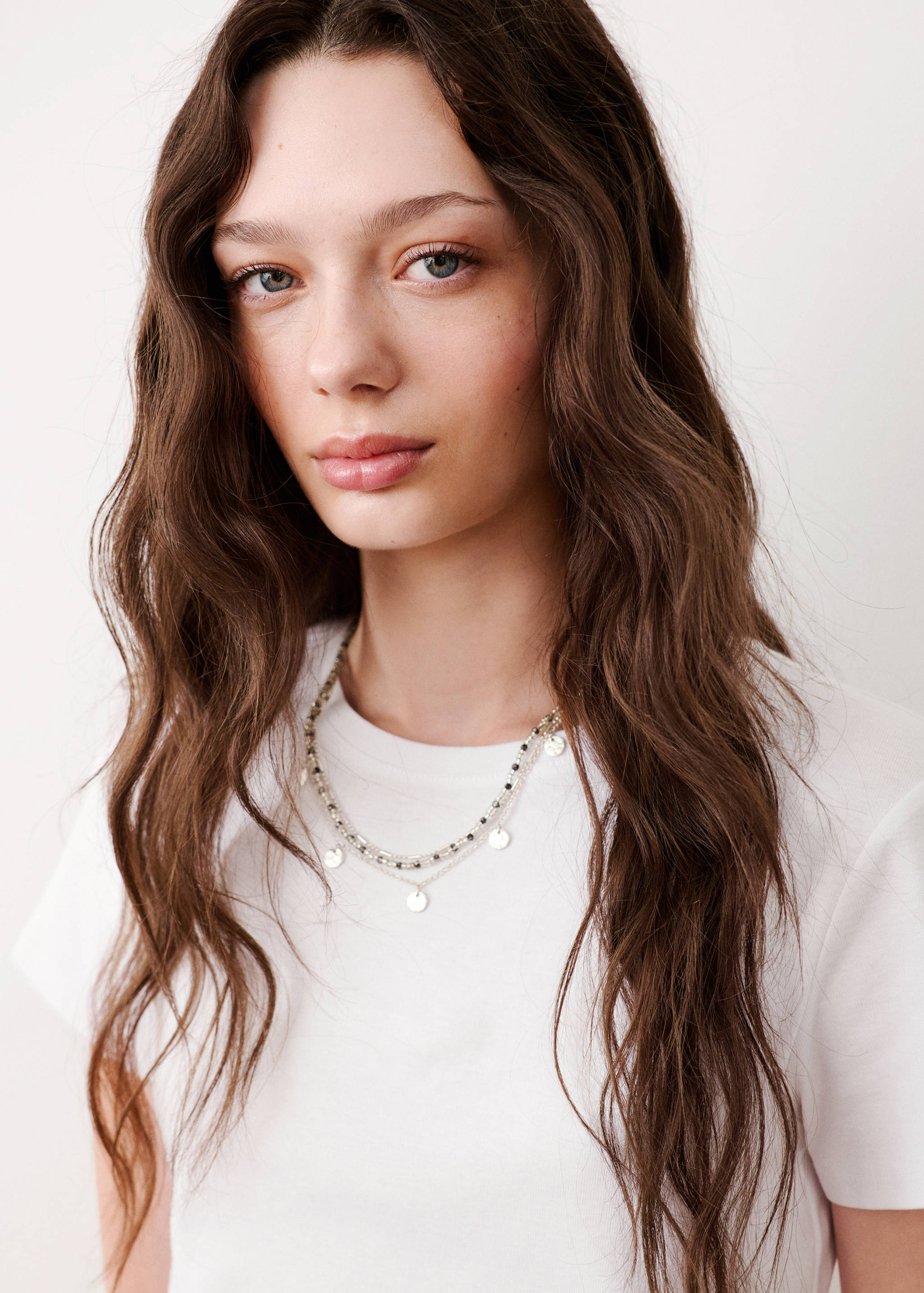 Open detail T-shirt - Details of the article 1