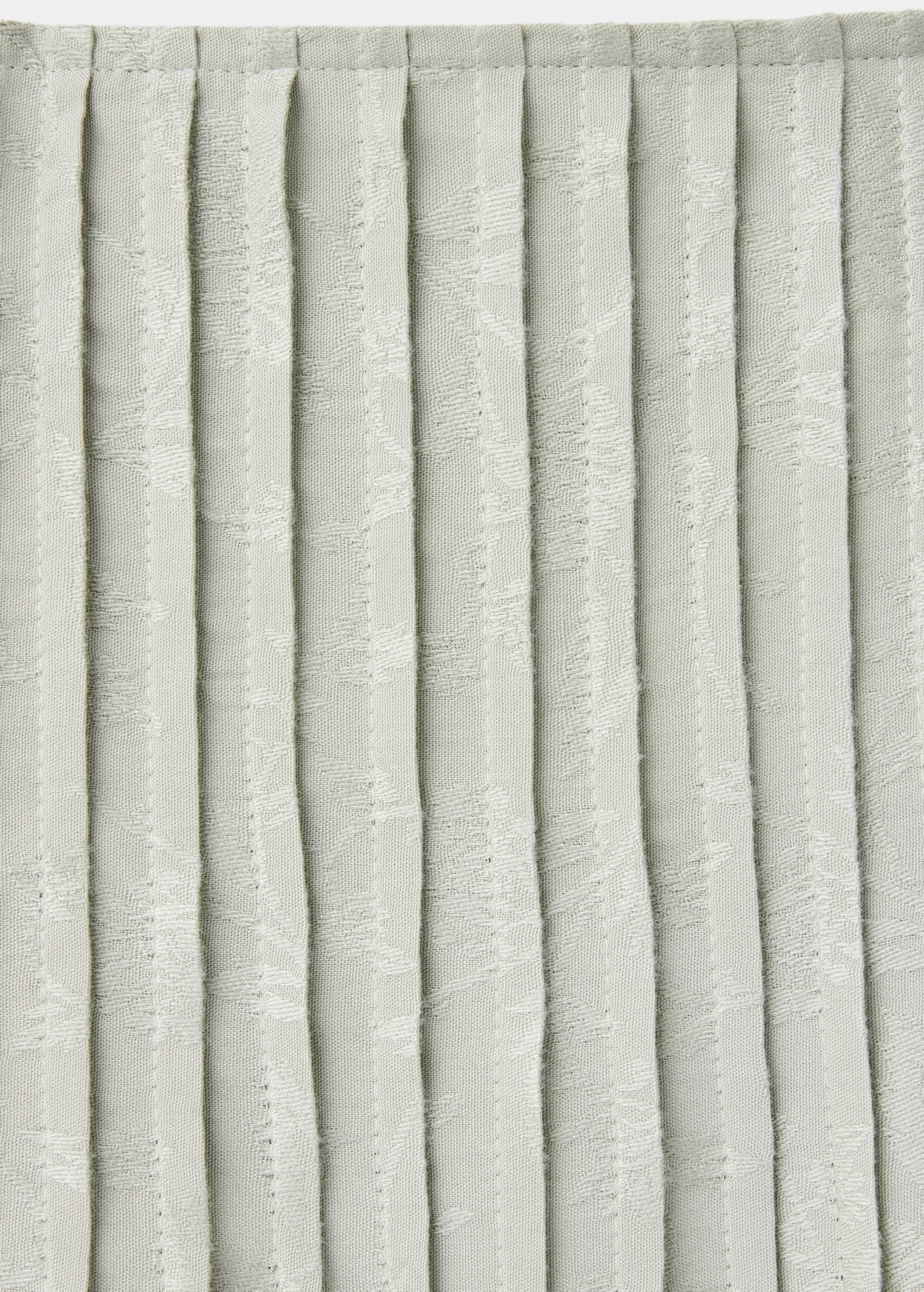 Pleated flared skirt - Details of the article 8