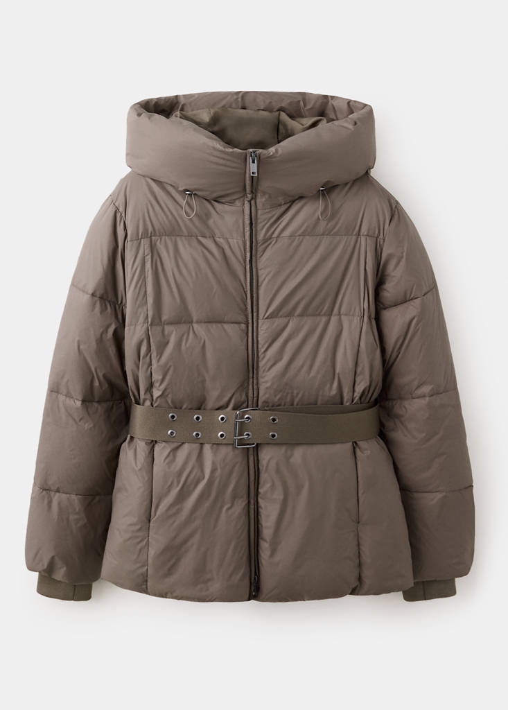 Belt puffer coat - thumbnail 4