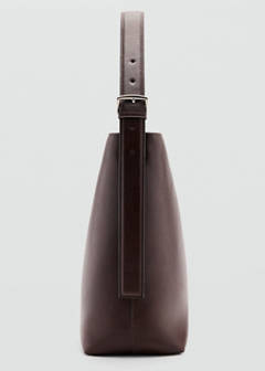Bucket bag with buckle — Chocolate 2