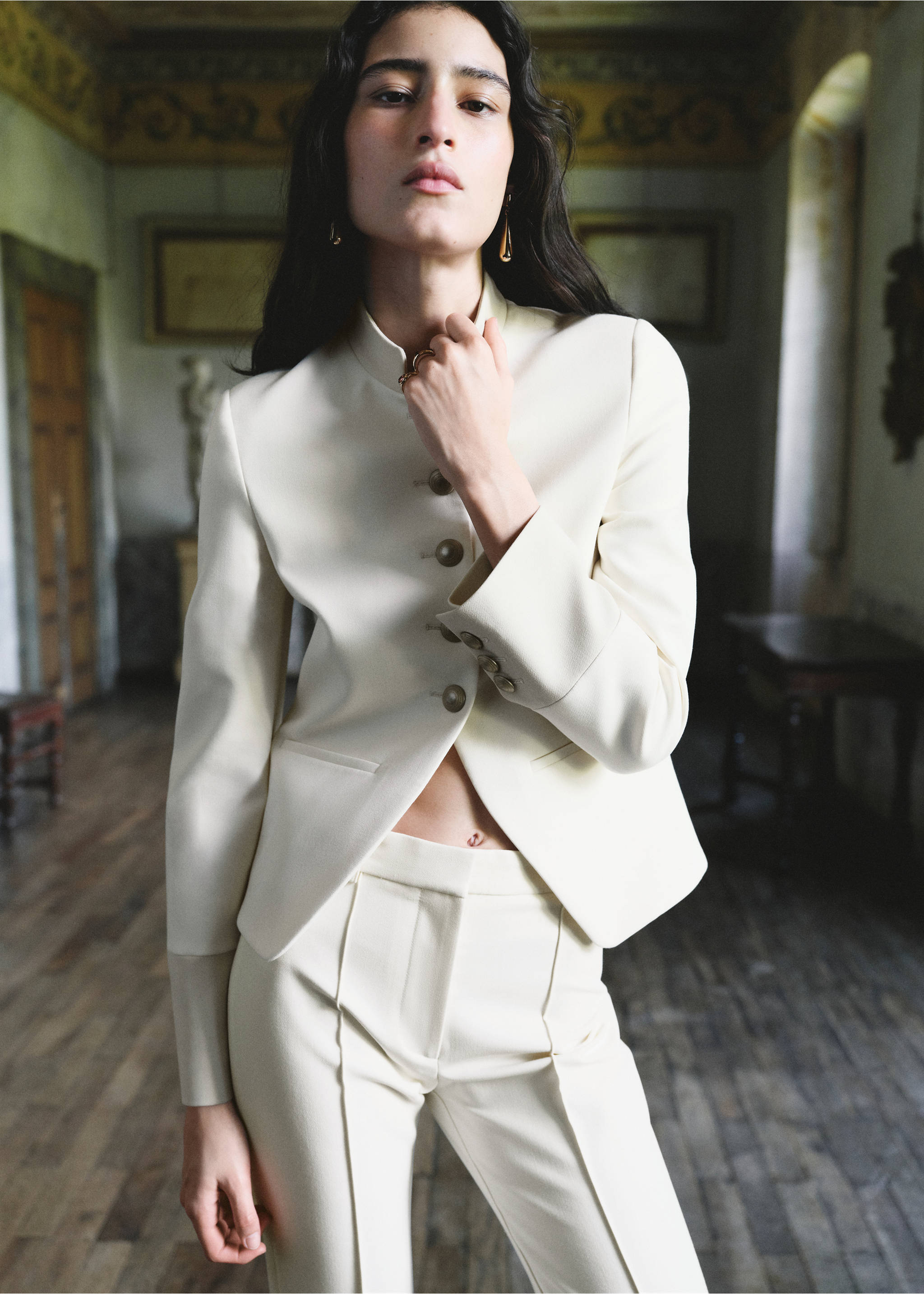 Jacket negroni - Medium plane, Off White. Ref: 37064112-00.