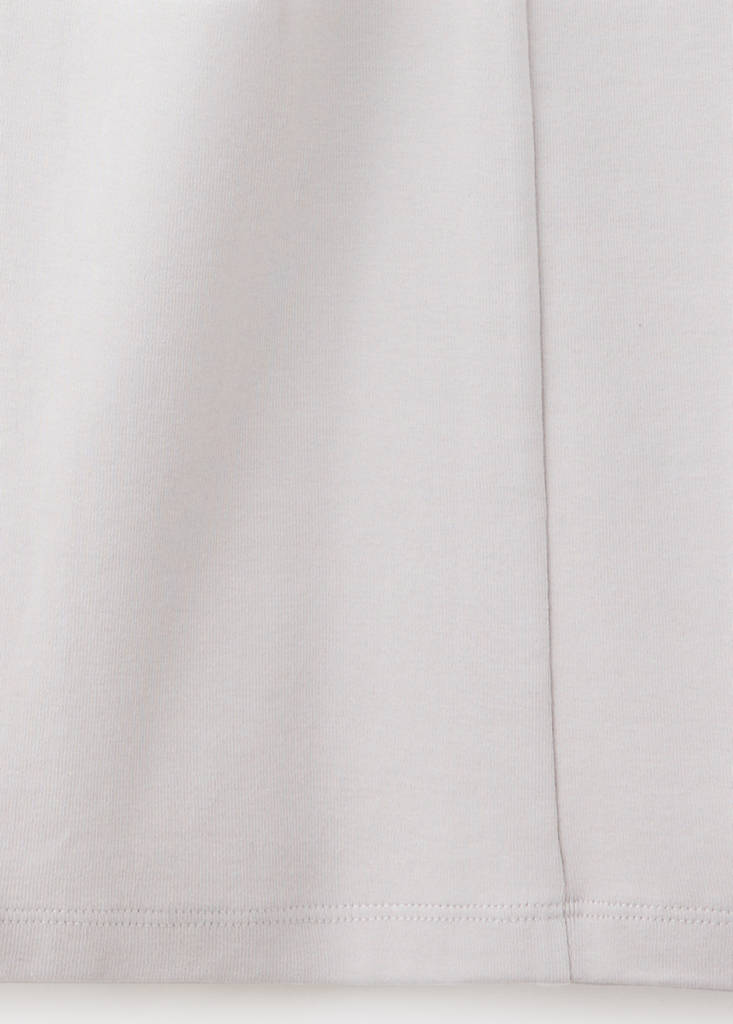 Midi skirt with knot detail — Grey