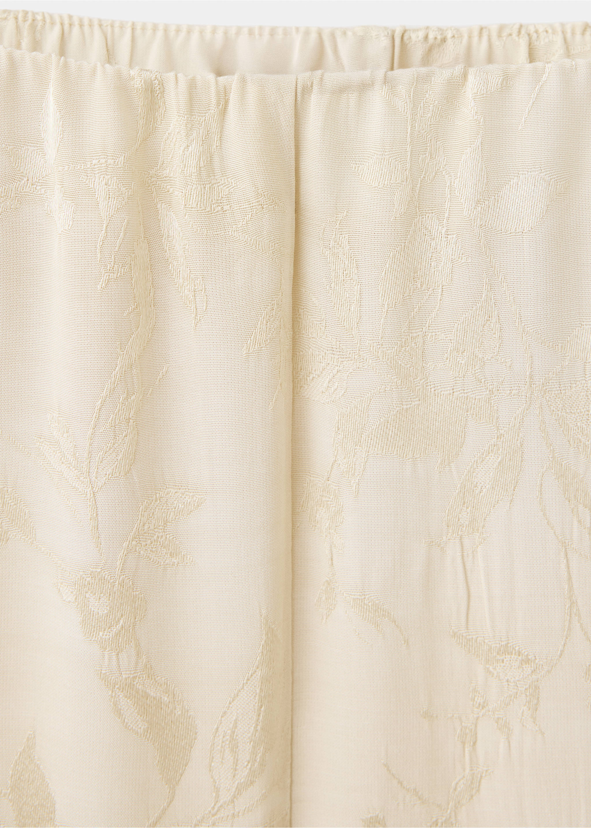 Pantalon droit dévoré - Détail de l'article 0, Écru. Ref: 37064116-00.