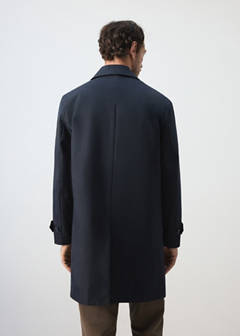 Water-repellent gabardine with pockets — Night Blue 3