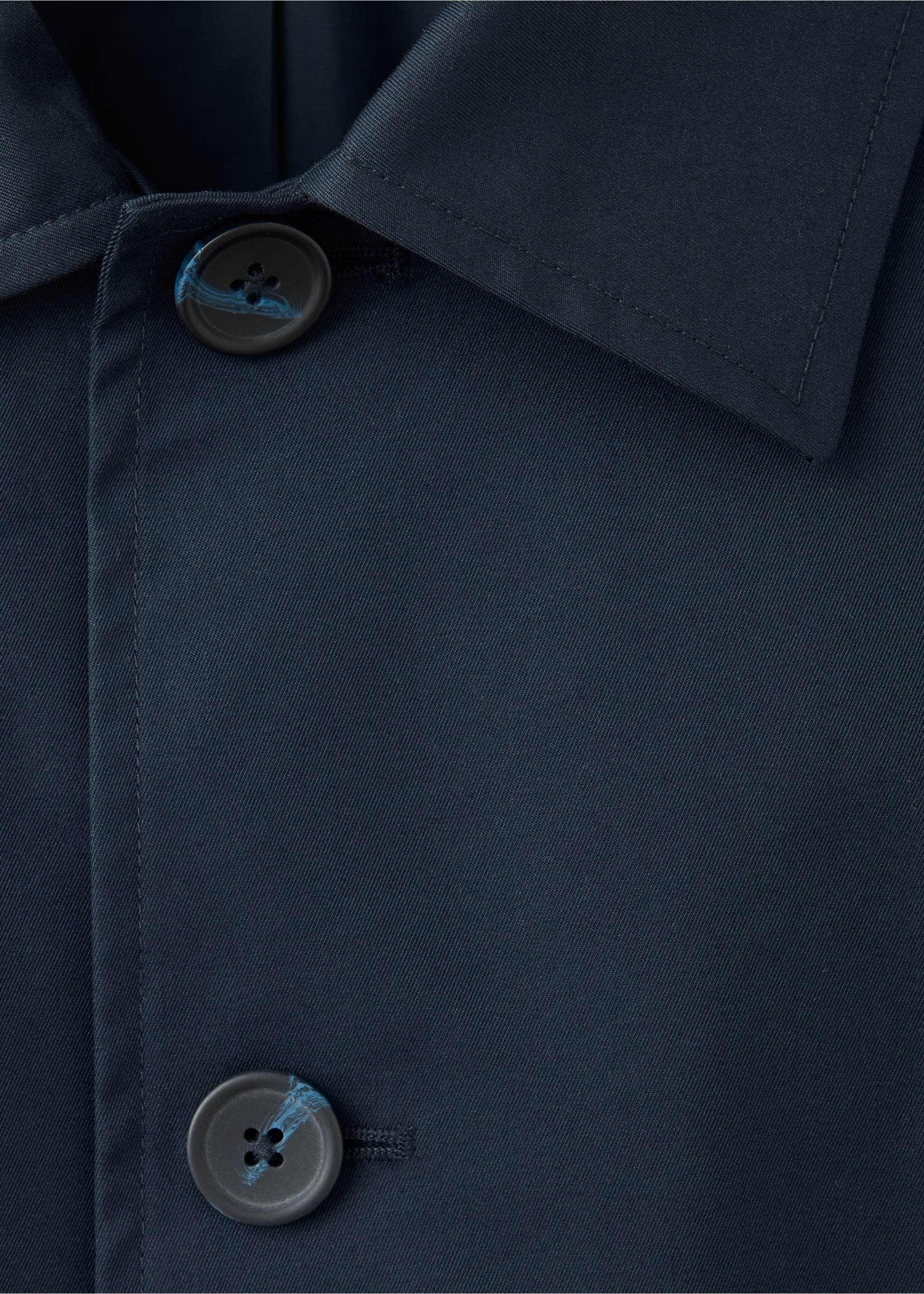 Parka chayton - Details of the article 8, Night Blue. Ref: 37064402-00.