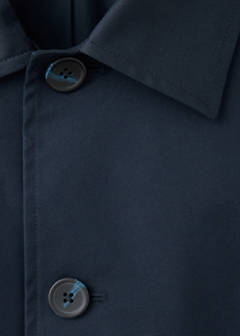 Water-repellent gabardine with pockets — Night Blue 7