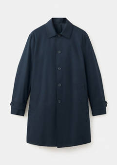 Water-repellent gabardine with pockets — Night Blue 6
