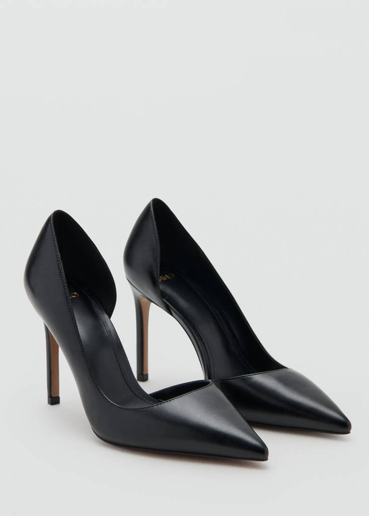 Stiletto heel shoe — Black
