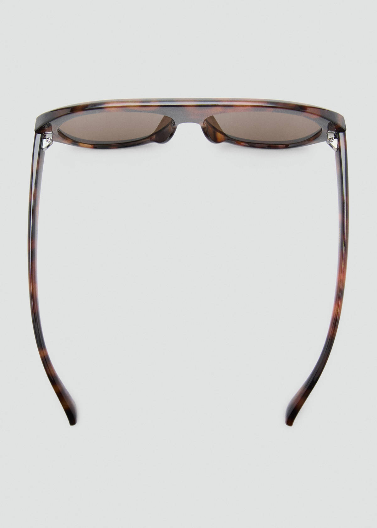 Tortoiseshell frame sunglasses — Chocolate
