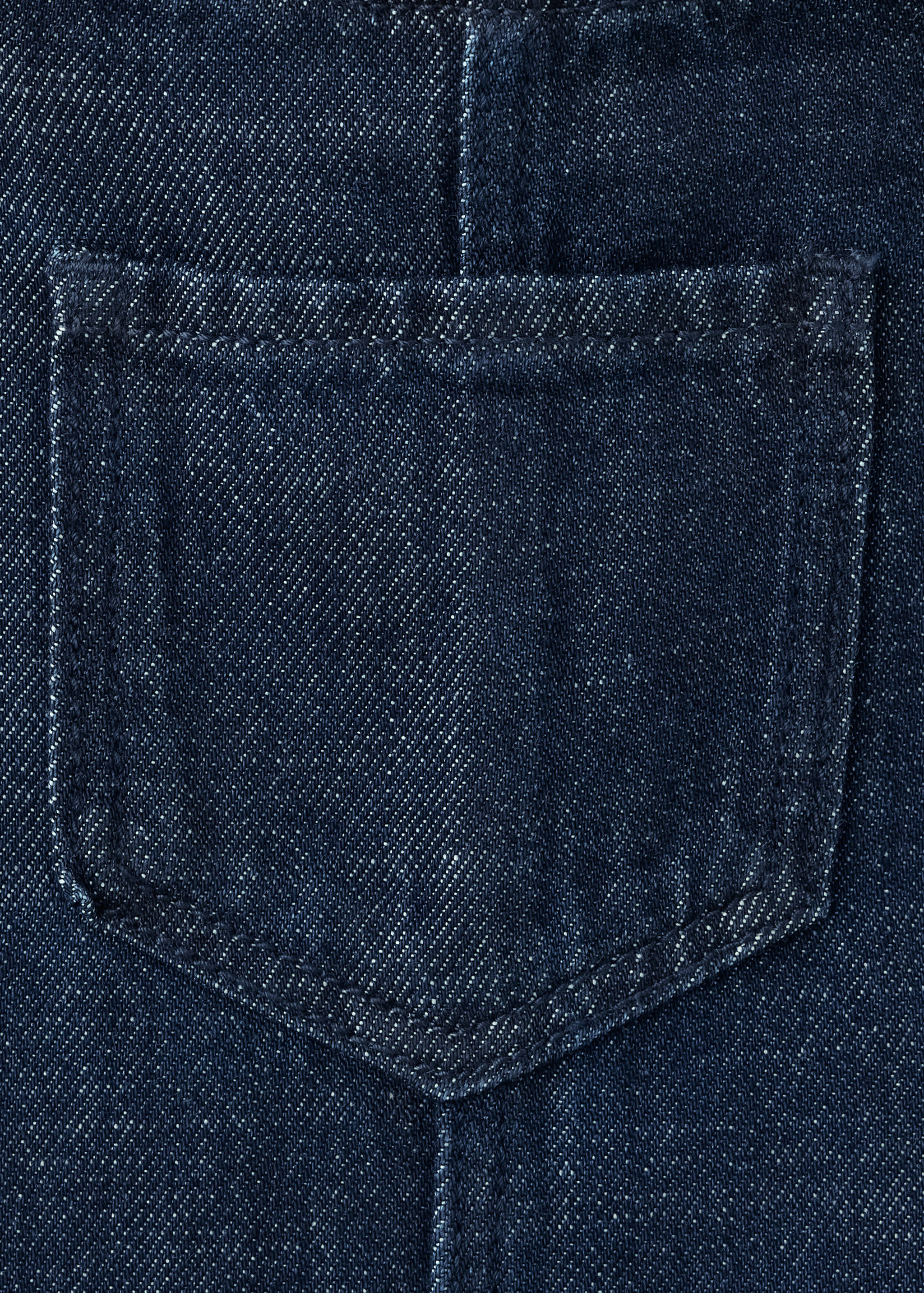 Sarafan din denim cu buzunar - Detaliu al articolului 0