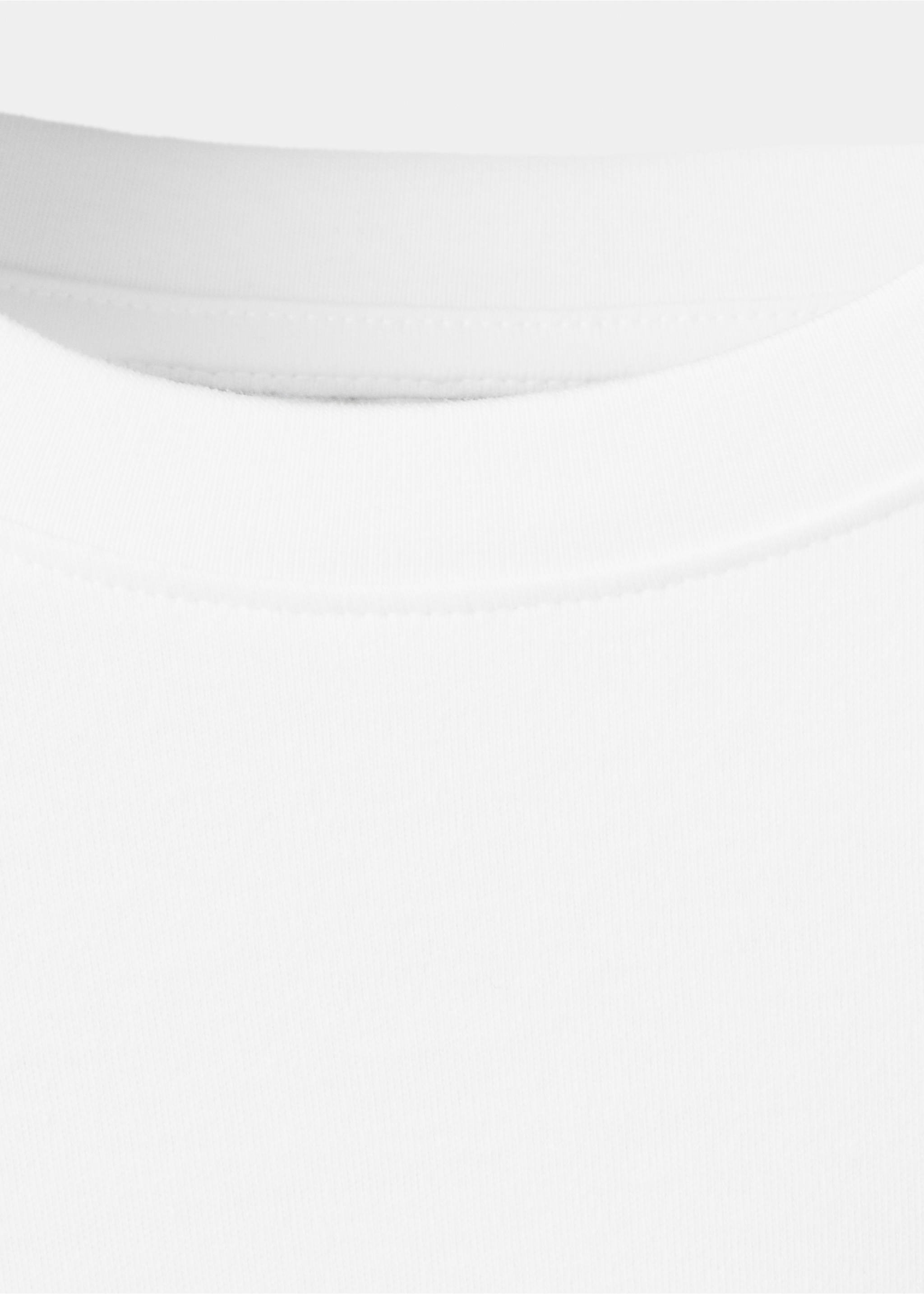 T-shirt nubasic - Details of the article 8, White. Ref: 37064419-00.