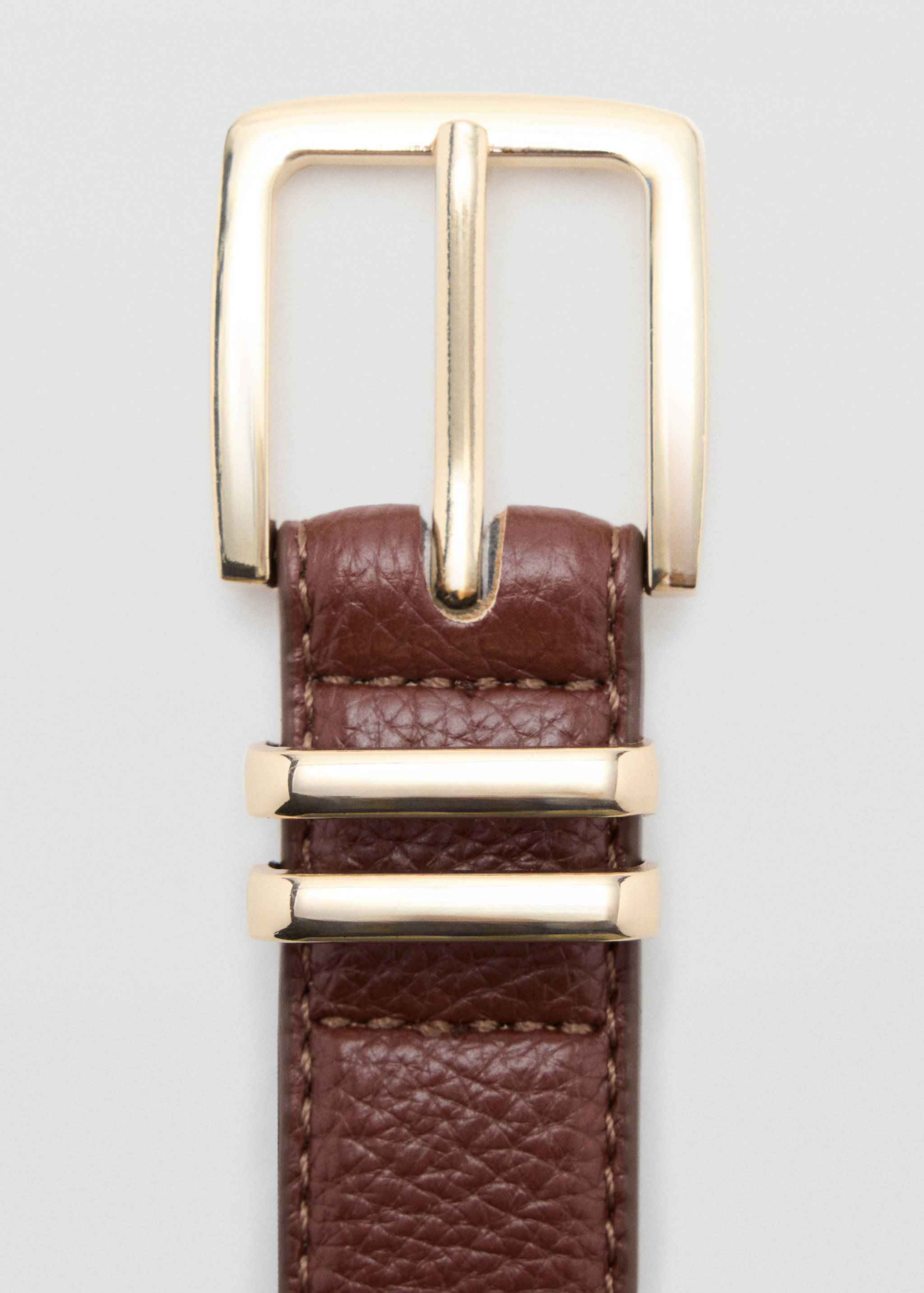 Square buckle belt - Details of the article 1