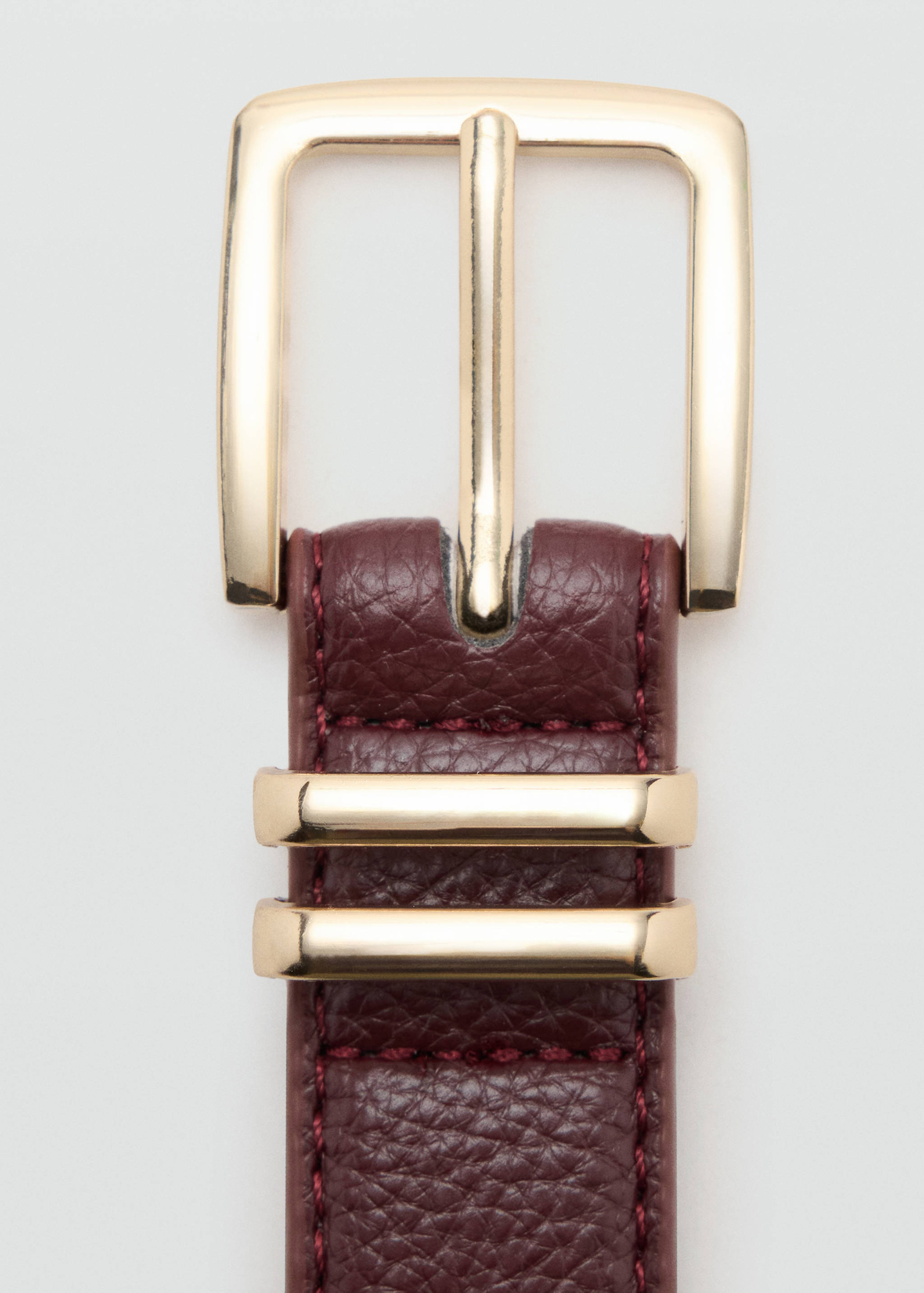 Square buckle belt - Details of the article 1