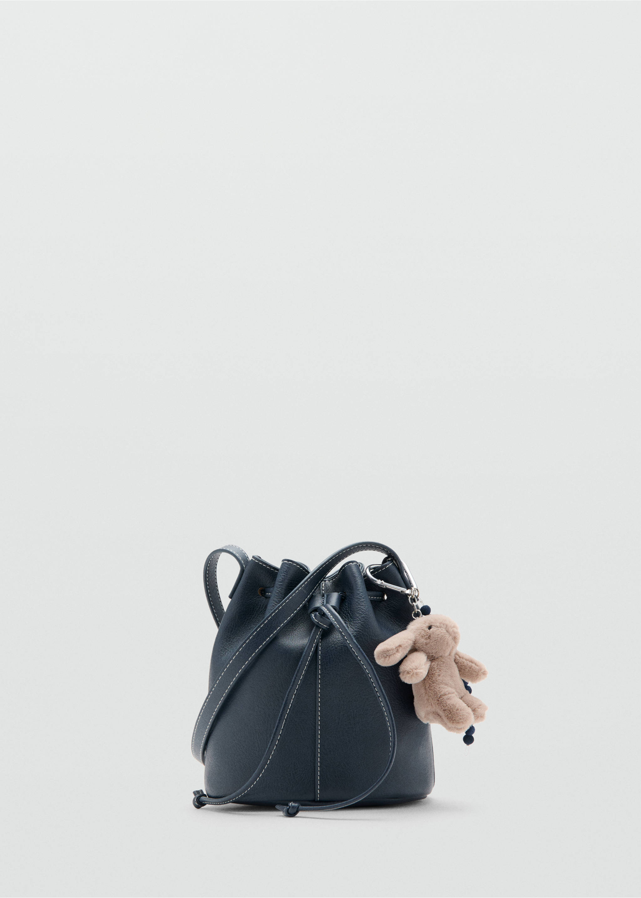 Bunny charm bucket handbag - Article without model, Navy. Ref: 37064427-00.