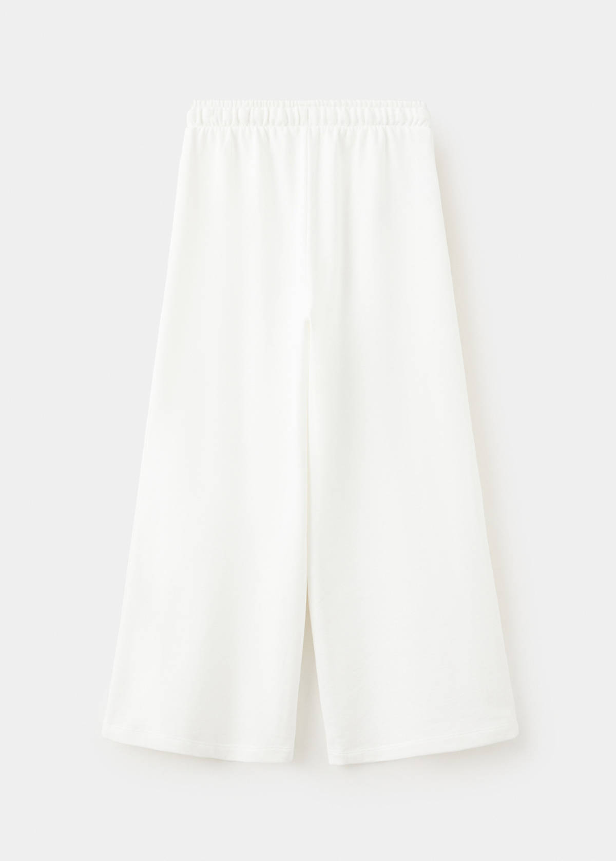 Cotton palazzo joggers — Off White
