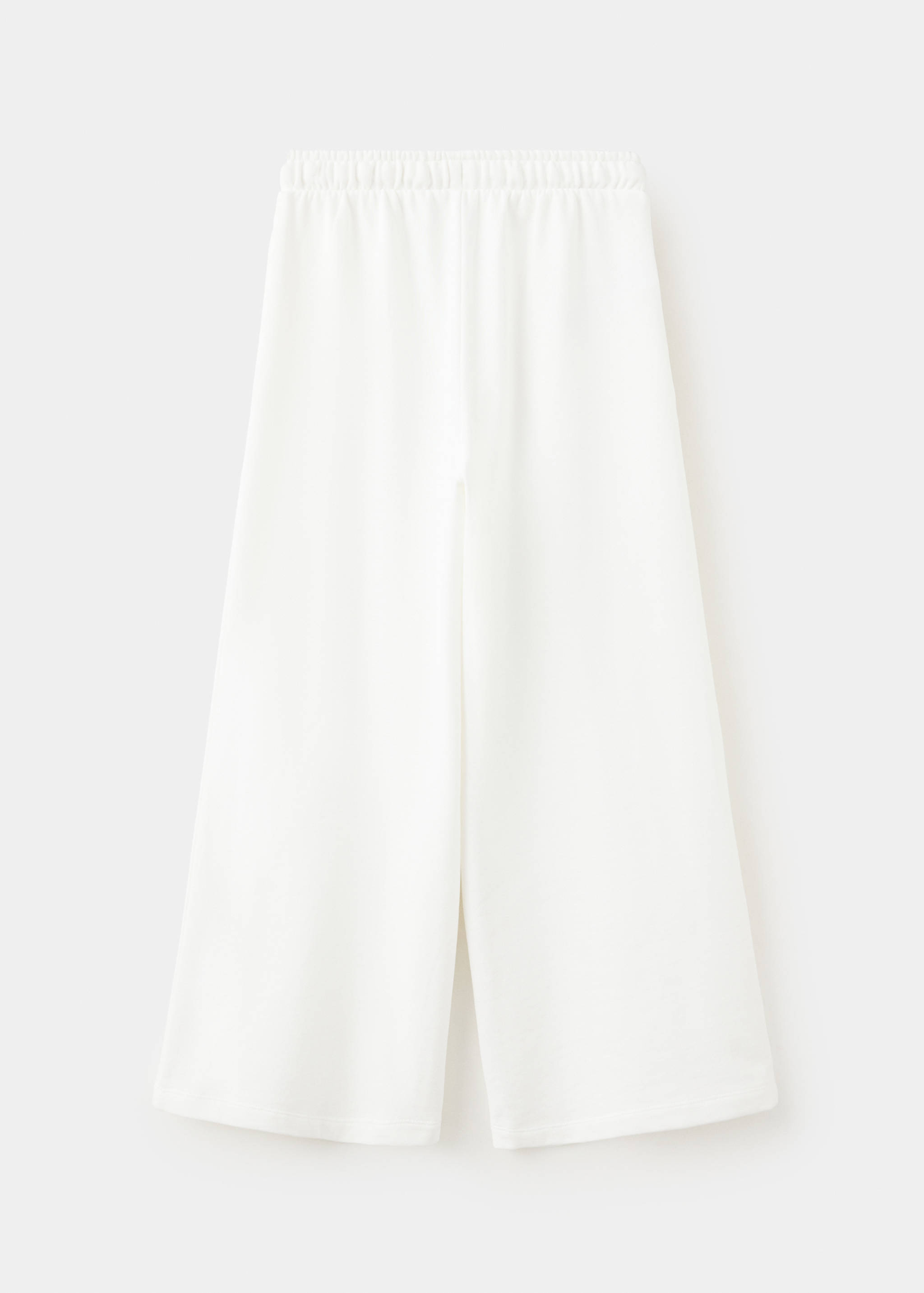 Cotton palazzo joggers - Reverse of the article