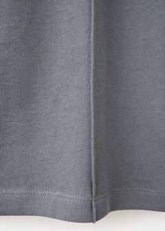 Cotton palazzo joggers — Charcoal 5