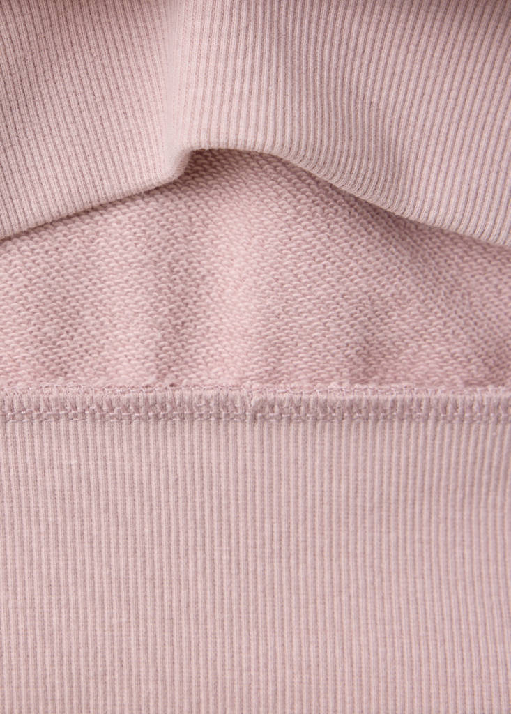 Star print cotton sweatshirt — Pink