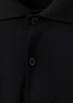 Regular-fit cotton polo shirt — Black 7