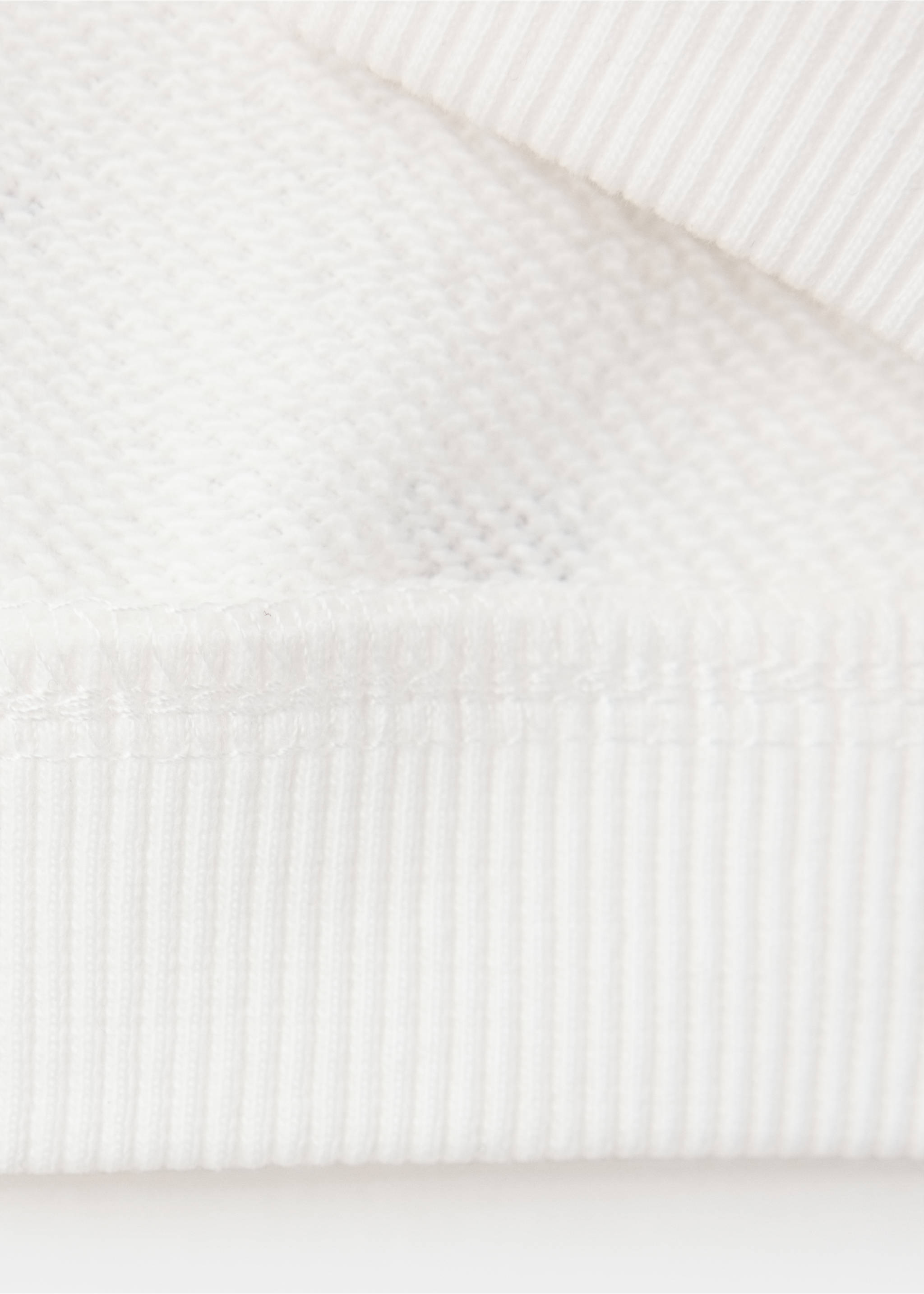 Printed cotton sweatshirt - Details of the article 0, Off White. Ref: 37064436-00.