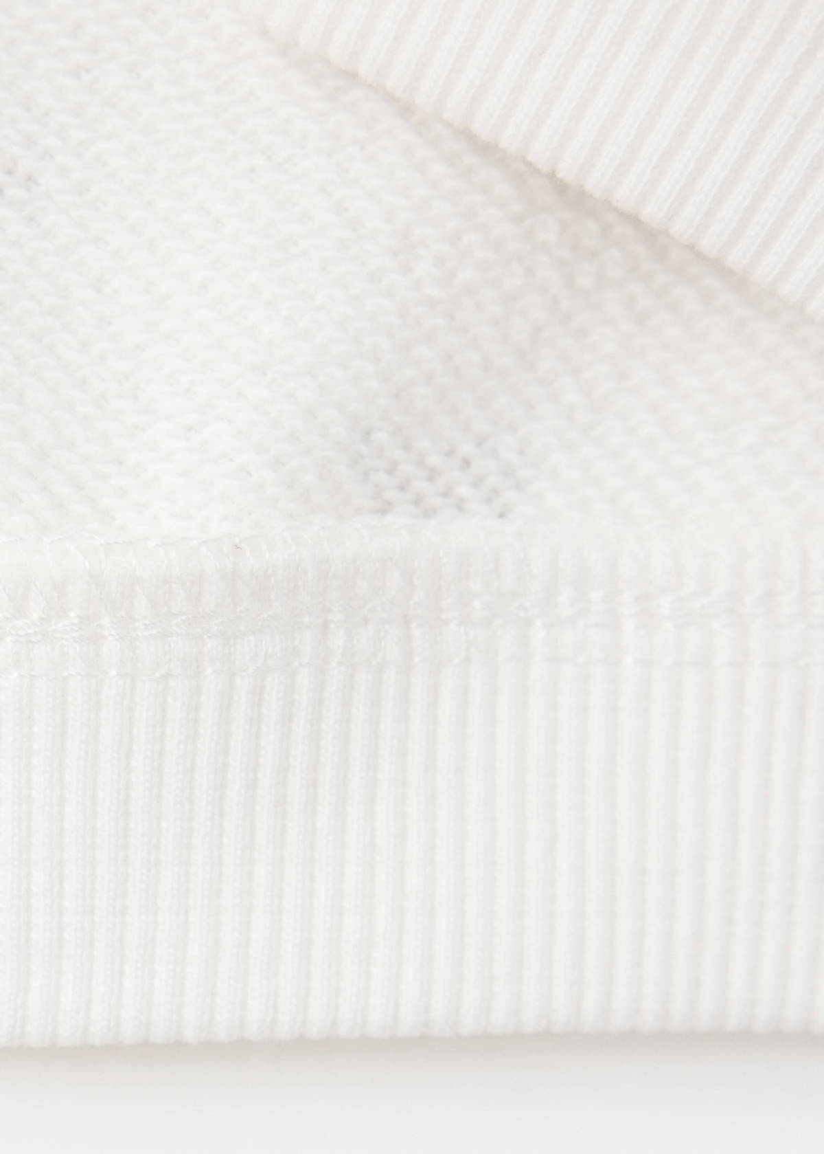 Printed cotton sweatshirt — Off White