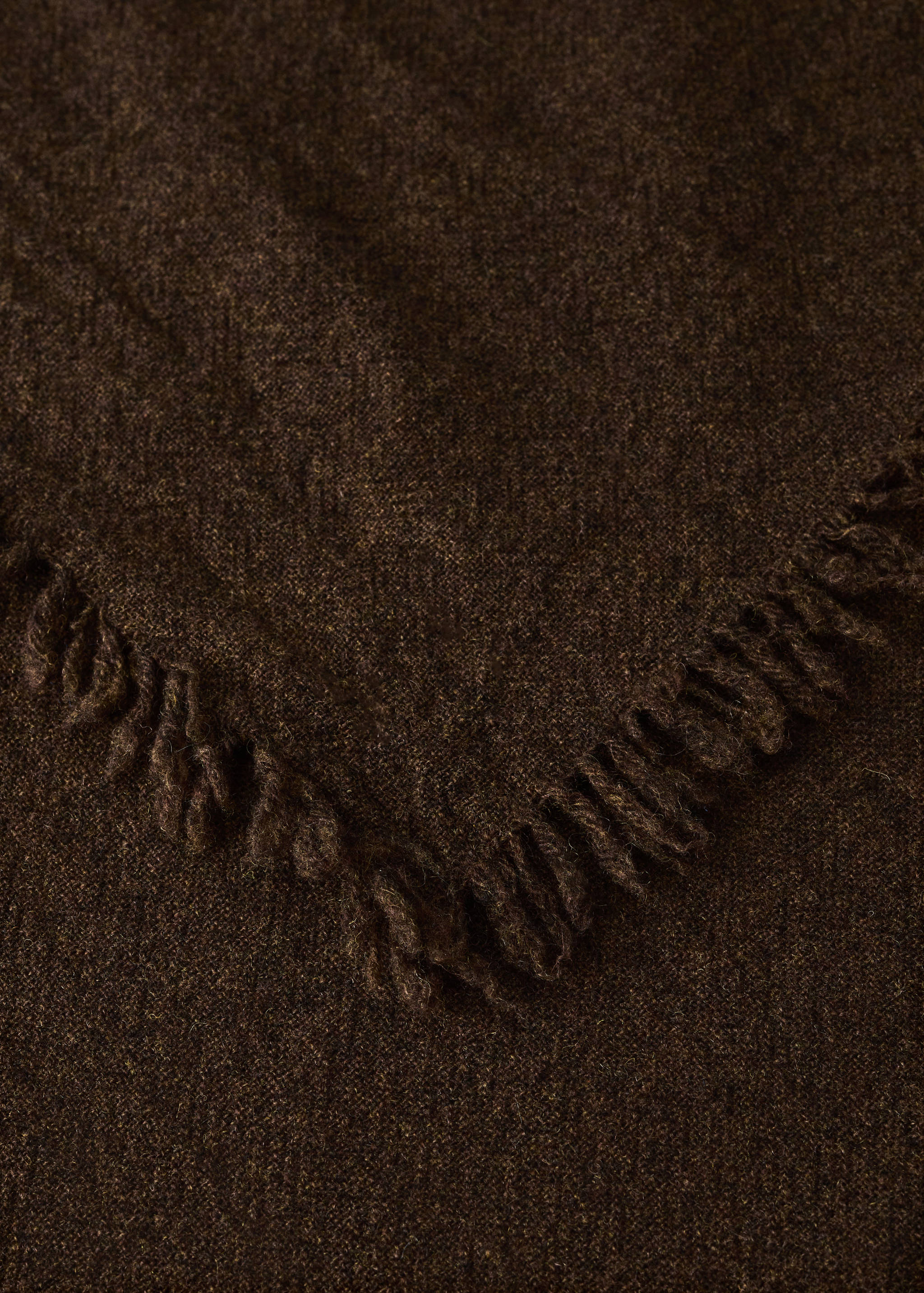 Couverture en laine détail franges - Détail de l'article 2