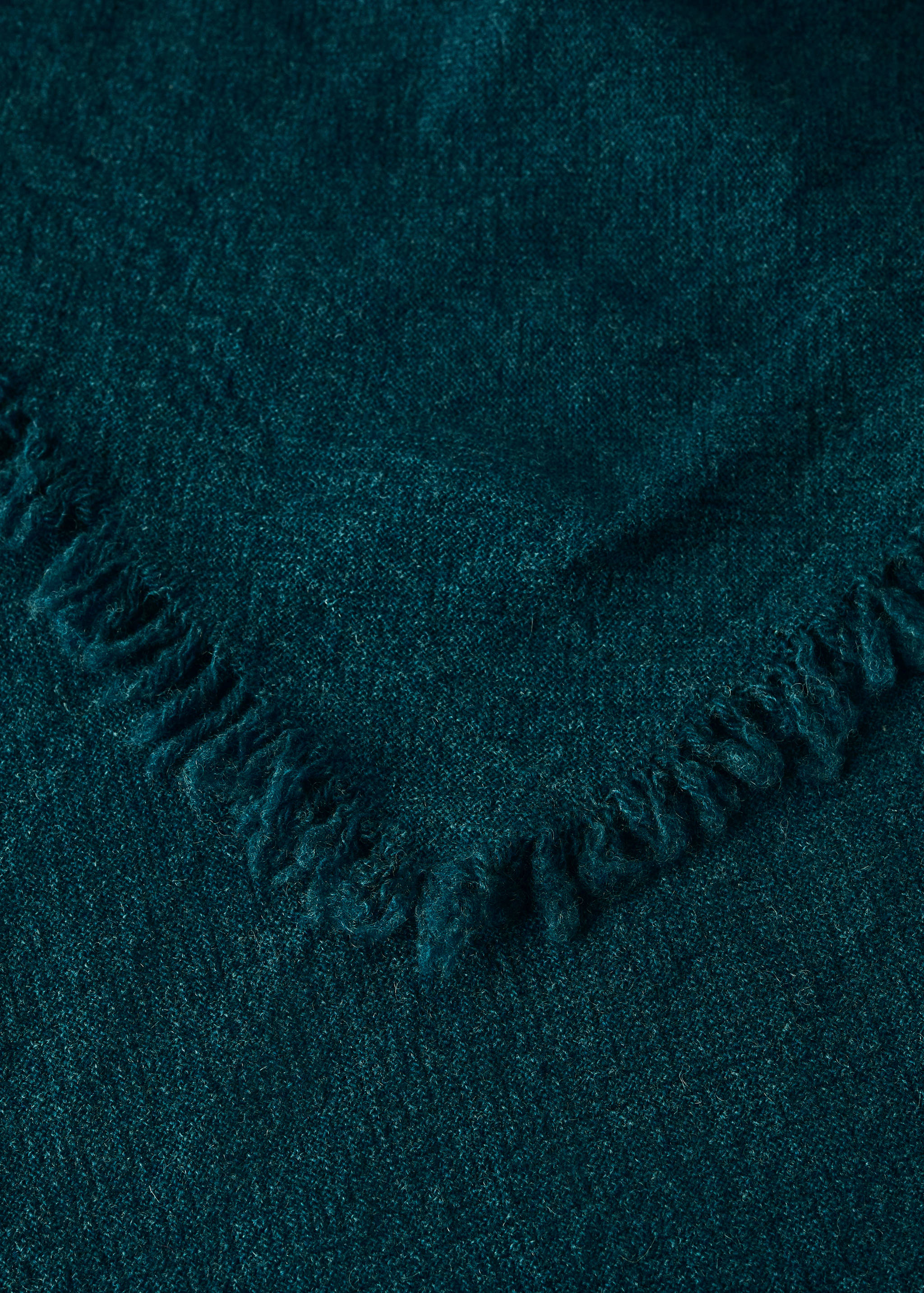 Couverture en laine détail franges - Détail de l'article 2