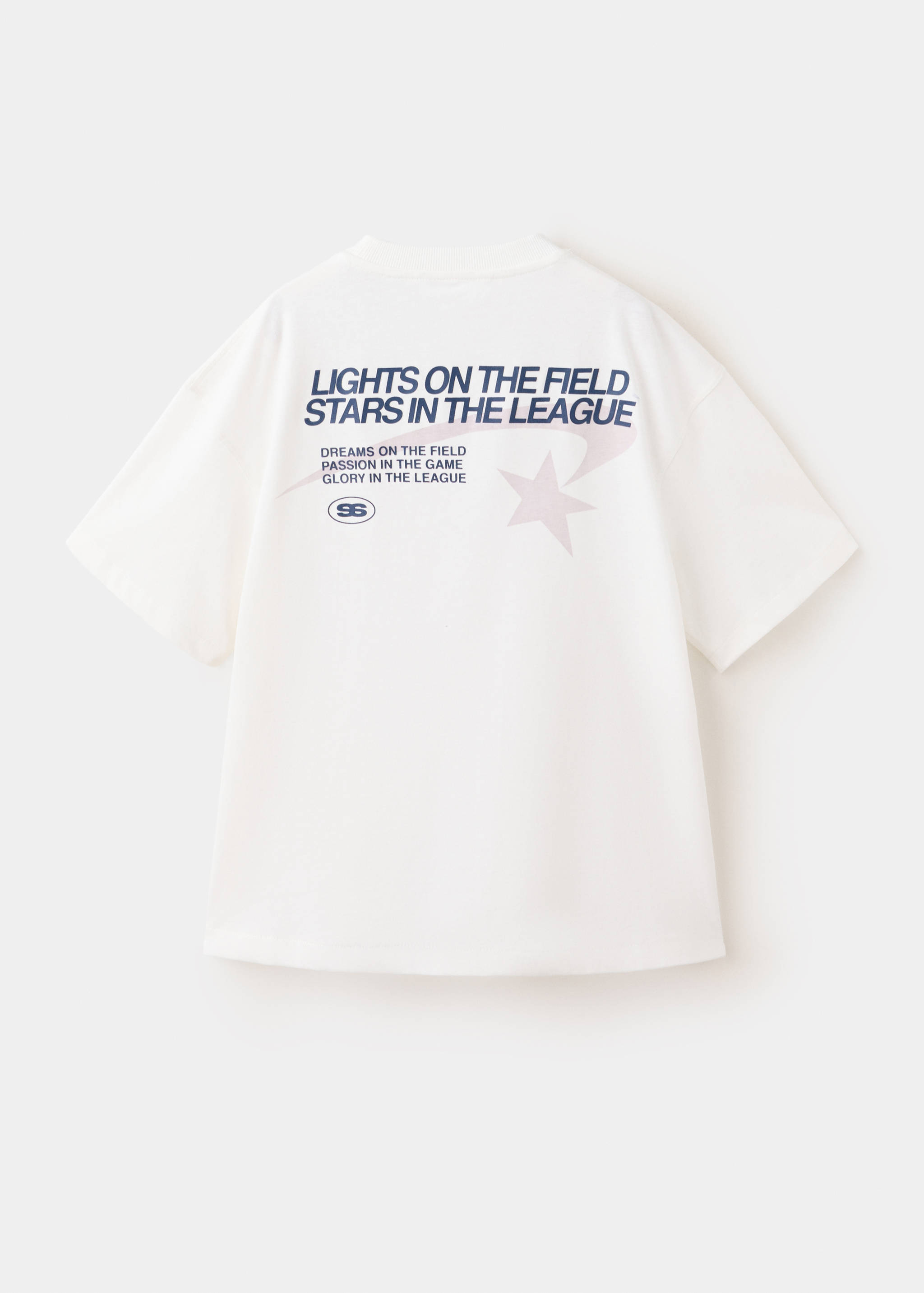 T-shirt oversize imprimé - Verso de l’article