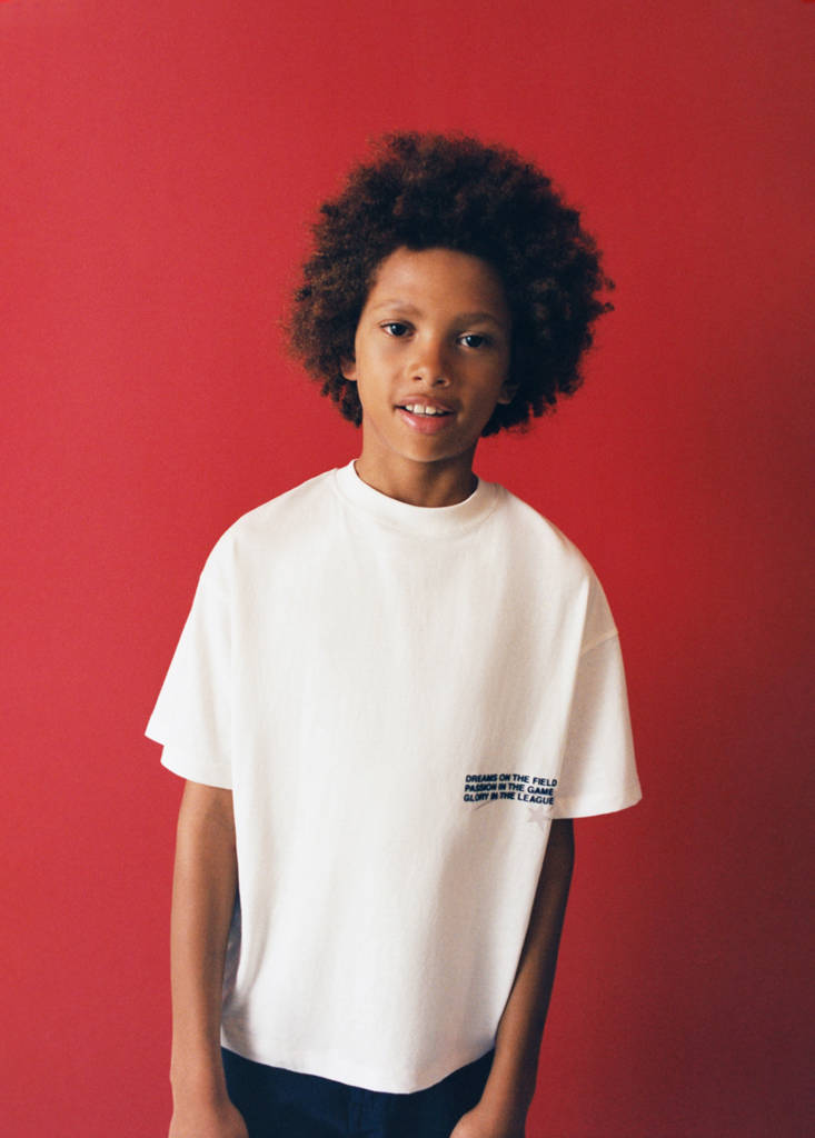 Printed oversize t-shirt — White