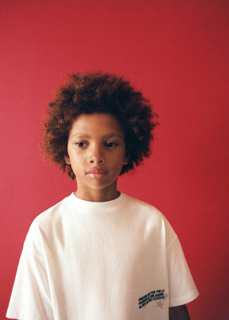 Printed oversize t-shirt — White