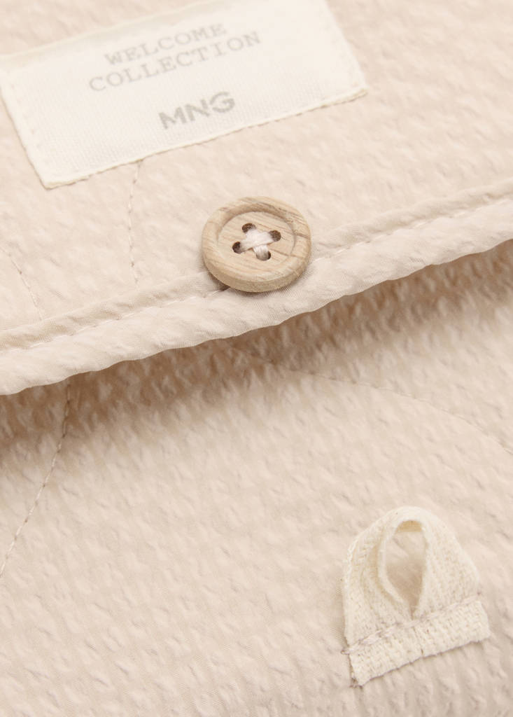 Foldable portable changing table — Beige