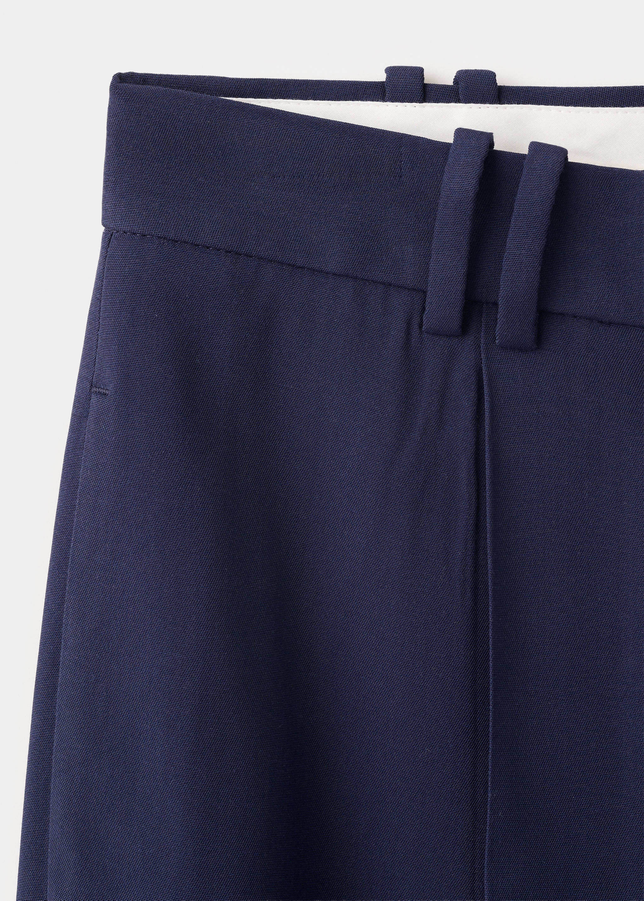 Straight-fit pleated trousers - Details of the article 8