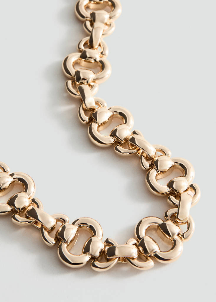 Maxi-link necklace — Gold