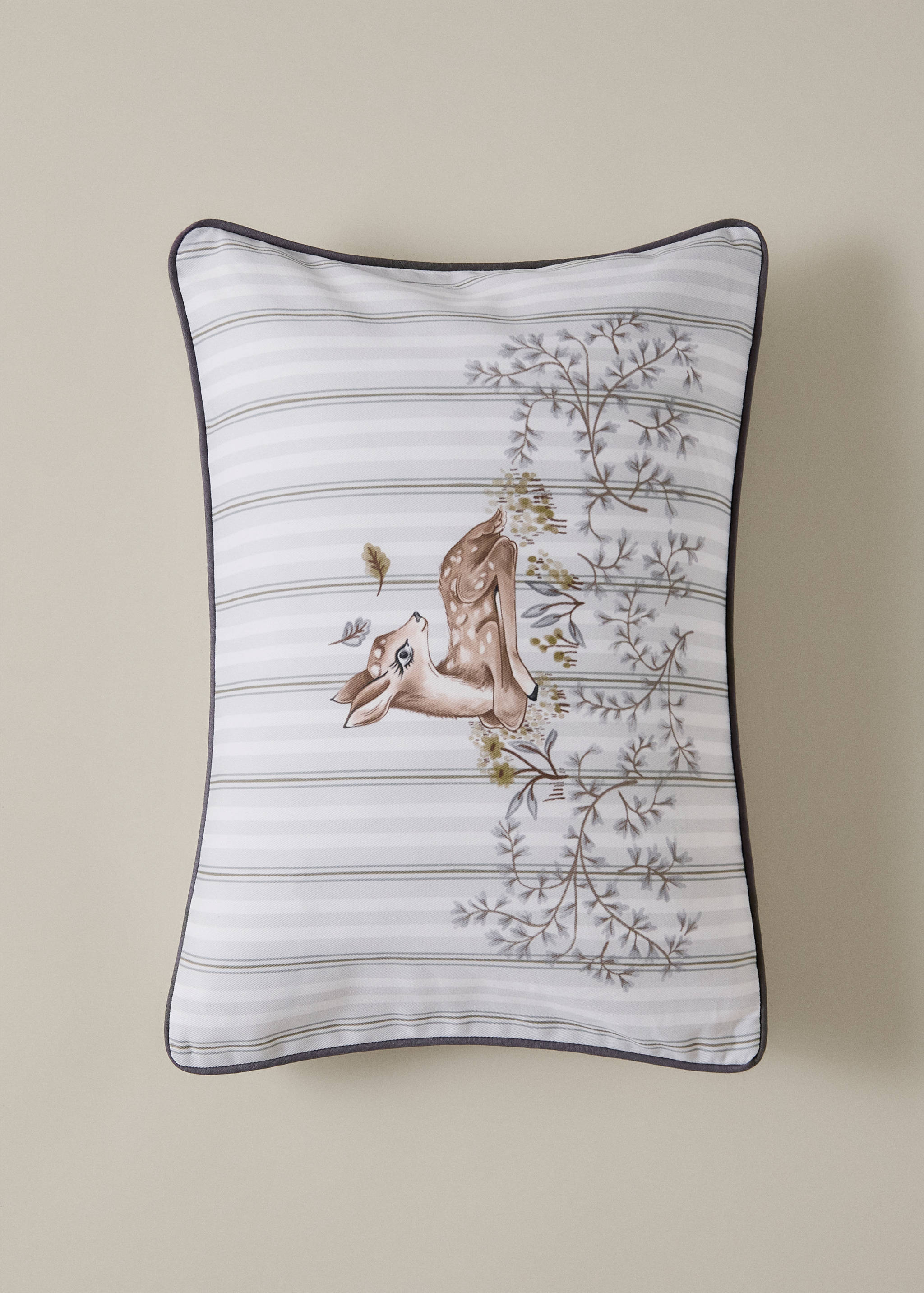 Printed 100% cotton pillowcase 30 x 40 - General plane