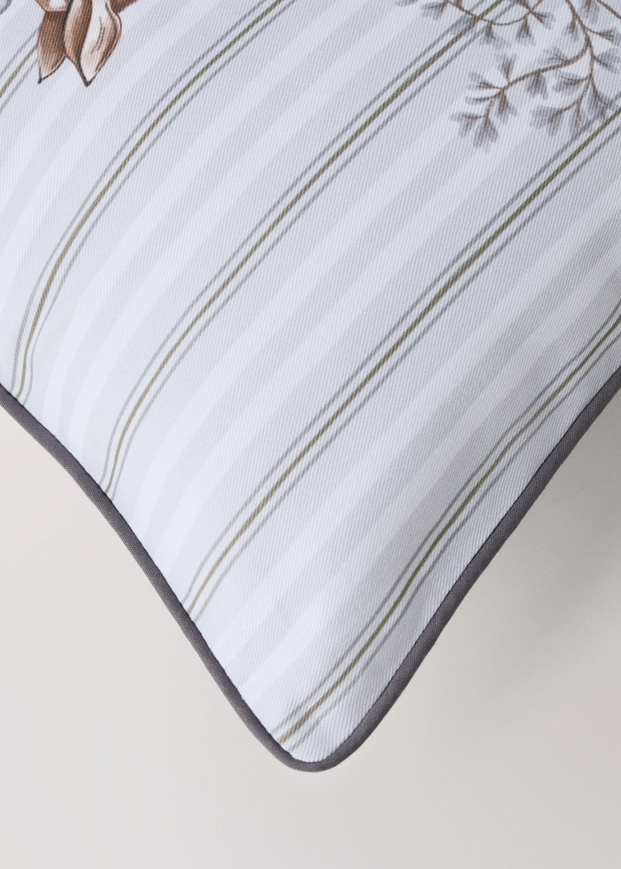100% cotton printed pillowcase 30 x 40 cm - Details of the article 1